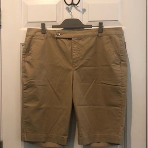 Plus Size Bandolino Khaki Shorts 18W
